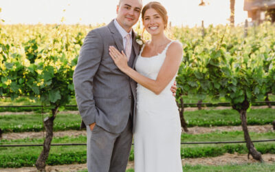 From Prom Night to Forever: Payton and Caleb’s Newport Vineyard Wedding
